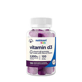 Nutricost Kids Vitamin D3 Gummies 120 Gummies