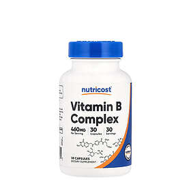 Nutricost Vitamin B Complex 30 Capsules