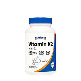 Nutricost Vitamin K2 MK4 240 Capsules