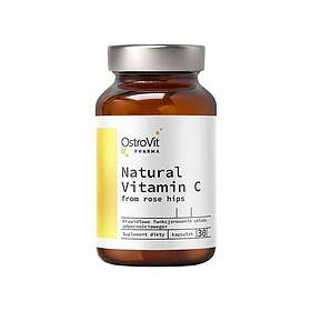 OstroVit Natural Vitamin C from Rose Hips 30 Capsules