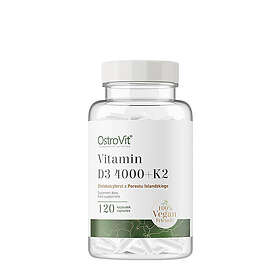 OstroVit Vitamin D3 4000 IU + K2 120 Capsules