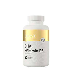 OstroVit DHA + Vitamin D3 60 Capsules