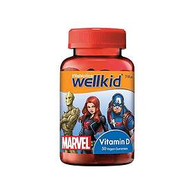 Vitabiotics Wellkid Marvel Vitamin D 50 Gummies
