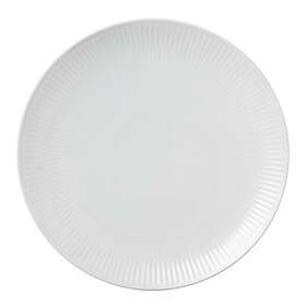 Royal Copenhagen White Fluted tallrik coupe 27 cm