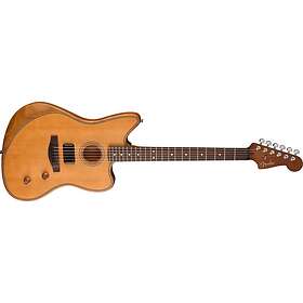 Fender Acoustasonic Standard Jazzmaster, Aged Natural