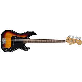 Fender Standard Precision Bass, Laurel Fingerboard, Black Pickguard, 3-Color Sun
