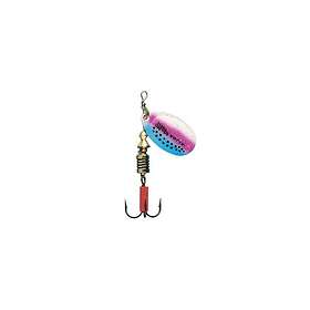 Mepps Spinner AGLIA RAINBOW-1 3,5g regnbåge/silver