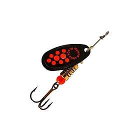 Mepps Spinner AGLIA-4 8,0g svarta/orange prickar