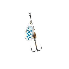 Mepps Spinner COMET-3 6,5g silver/blå prickar