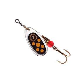 Mepps Spinner-2 4,5g silver/gula prickar