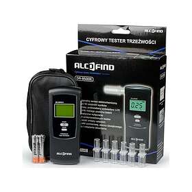Alcofind Da 8500E Elektrokemisk Alkomätare + Munstycken