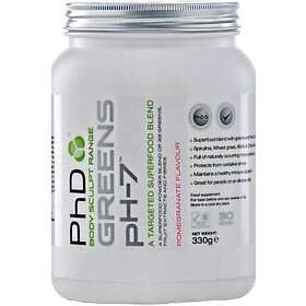 PhD Nutrition Greens pH-7 330g