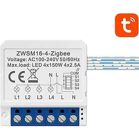 Avatto Smart Switch Module ZigBee ZWSM16-W4 TUYA