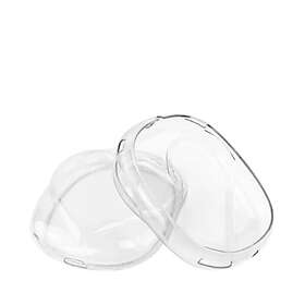 INF Clear Heart TPU-fodral för AirPods Max-hörlurar (2-pack) Transparent