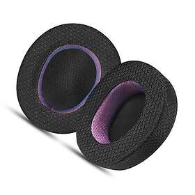 INF Utbytesöronkuddar för SteelSeries Arctis Nova Pro Svart & Lila Bluet