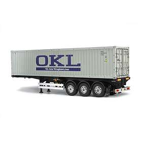 Tamiya Släpvagn 1/14 Container 3-axlad Byggsats