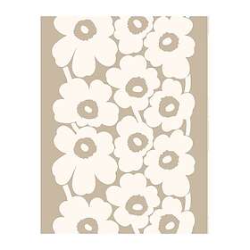 Marimekko Unikko linnetyg beige-vit
