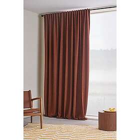 Jotex SANDY bouclégardin 1 längd extra bred Roströd