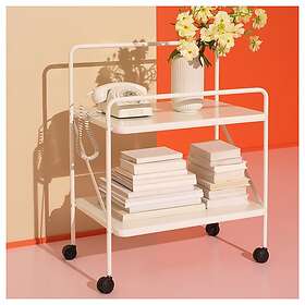 IKEA JÄRLÅSA sidobord med hjul 65x45 cm