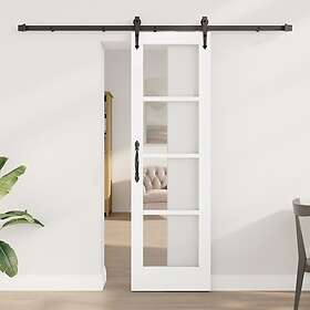vidaXL Sliding Door ORKDAL White 61x198.5 cm