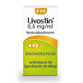 Livostin ögondroppar suspension 0,5 mg/ml 4ml