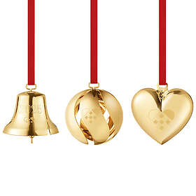 Georg Jensen CC 2025 Gåvoset 3 delar, 18K guldplätering