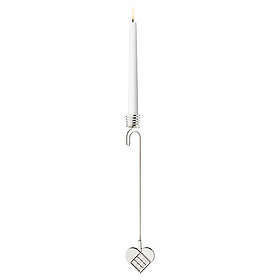Georg Jensen CC 2025 Ljushållare Hjärta Palladium
