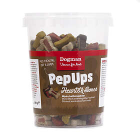 Dogman Pep Ups Hearts o Bones mix300g