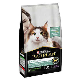 Purina PRO PLAN LiveClear Sterilised Adult Turkey 7kg