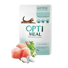 Optimeal Kitten Chicken In Gravy Våtfoder Till Katt 12 x 85g