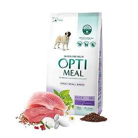 Optimeal Complete dry pet food for adult dogs of small breeds 1,5kg