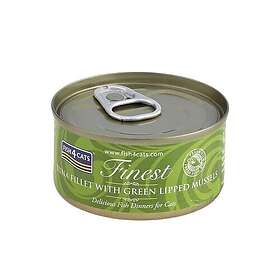 Fish4cats Tonfisk och mussla våtfoder 10x70g