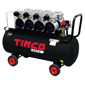 Timco Kompressor 4x1HP 100L Oljefri