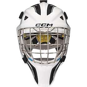 CCM Målvaktsmask Axis F5 Certified Cat-Eye Dekal Sr White/Black