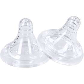 Lola & Lykke Naturalflow Teats 2pcs 3m+