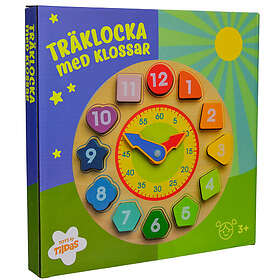 Tildas Träklocka med klossar