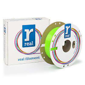 Real PLA filament Fluorescerande Grön 1,75mm 0,5kg