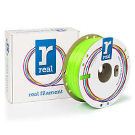 Real PLA filament Fluorescerande Grön 1,75mm 1kg