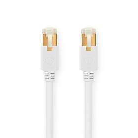 Nedis CAT6 Nätverkskabel RJ45 hane RJ45 hane S/FTP 30,0 m Rund LSZH PVC Vit Kartong med fönster