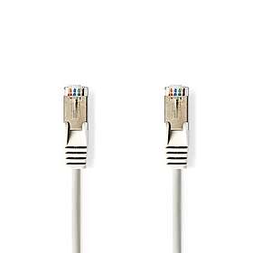 Nedis CAT5e nätverkskabel SF/UTP RJ45 hane RJ45 hane 3,00 m Rund PVC Grå Kuvert