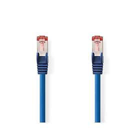 Nedis CAT6 Nätverkskabel RJ45 hane RJ45 hane S/FTP 15,0 m Rund LSZH Blå Label