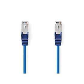 Nedis CAT5e nätverkskabel SF/UTP RJ45 hane RJ45 hane 5,00 m Rund PVC Blå Label