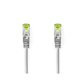Nedis CAT7 nätverkskabel S/FTP RJ45 hane RJ45 hane 3,00 m Snagless Rund LSZH Grå Label