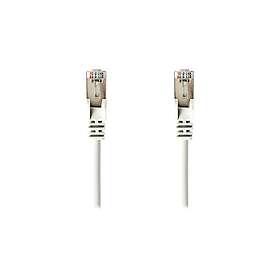 Nedis CAT5e nätverkskabel SF/UTP RJ45 hane RJ45 hane 7,50 m Rund PVC Vit Blister