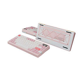 Wuque Studio Zoom75 TIGA Barebone Hotswap Strawberry Icecream