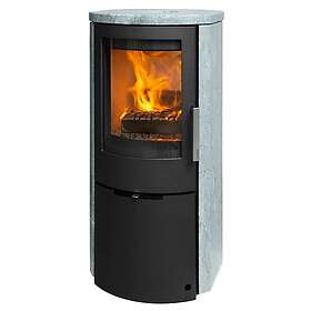Jydepejsen Braskamin Mido med Täljsten