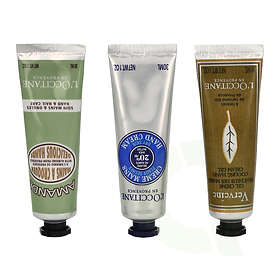 L'Occitane Soft Hands Trio Set 90ml Shea Hand Cream 30ml/Almond Hand Cream 30ml/Verbena Hand Cream 30ml
