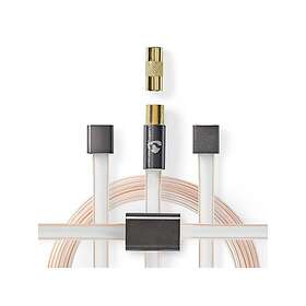 Nedis Koaxialkabel IEC (Koax) Hane IEC (Koax) Hane Guldplaterad 50 Ohm Oskyddad 