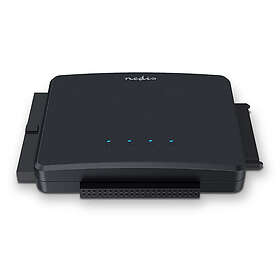 Nedis Hård disk Adapter USB 3,2 Gen1 2,5 3,5 IDE SATA Strömadapter