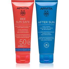 Apivita Bee Sun Safe Beach Essentials Presentförpackning För att bli brun SPF 50